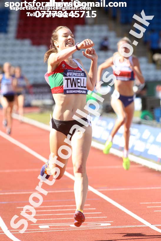 Womens 5000 metres, British World Championship Team Trials, Alexander Stadium, Birmingham